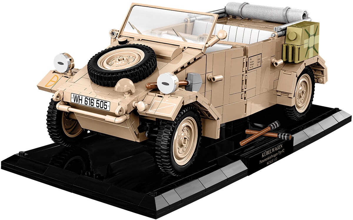 COBI Historical Collection WWII K&#xFC;belwagen (PKW TYPE 82) Vehicle - EXECUTIVE EDITION