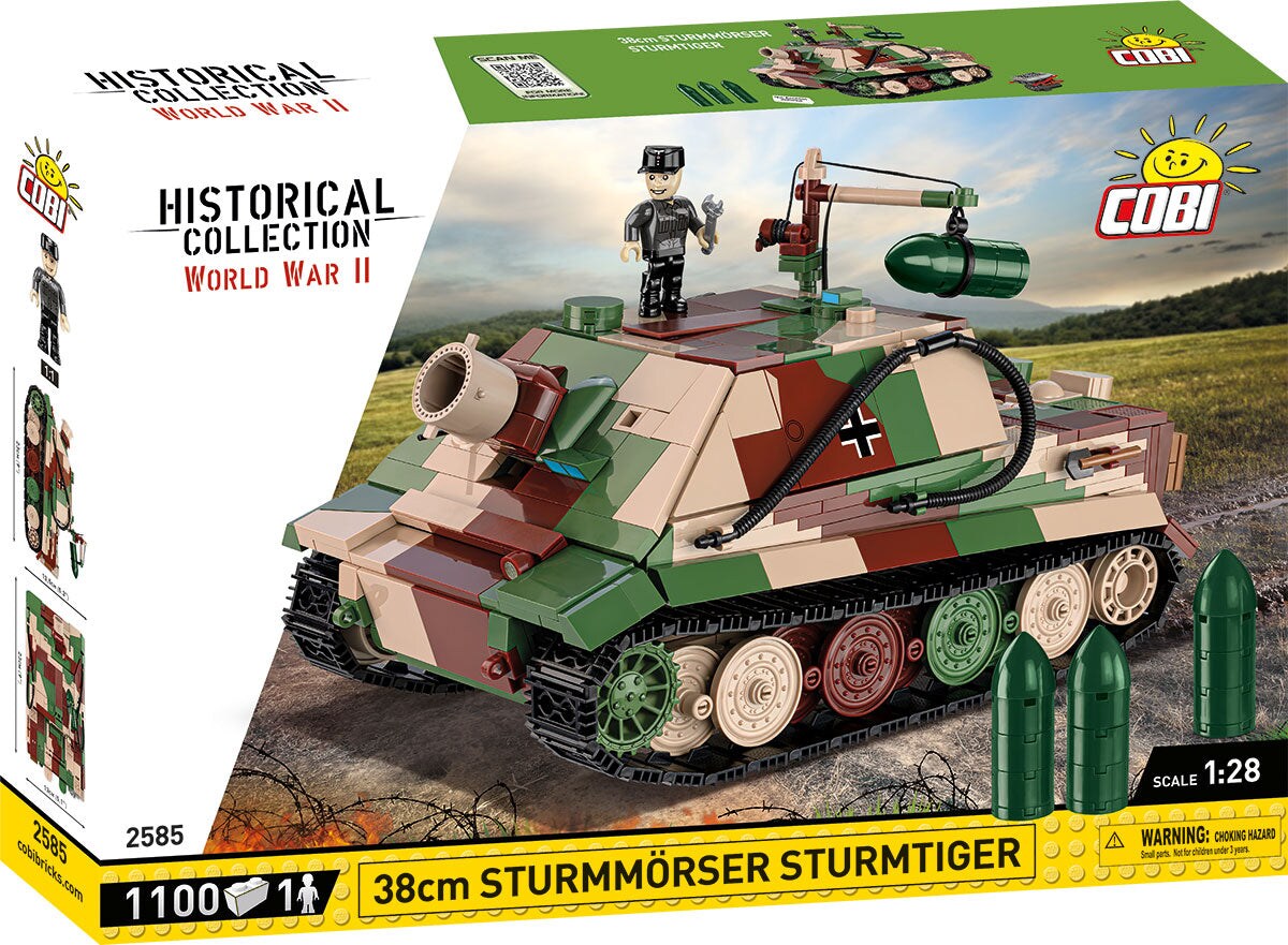 COBI Historical Collection WWII 38 Sturmmorser Sturmtiger