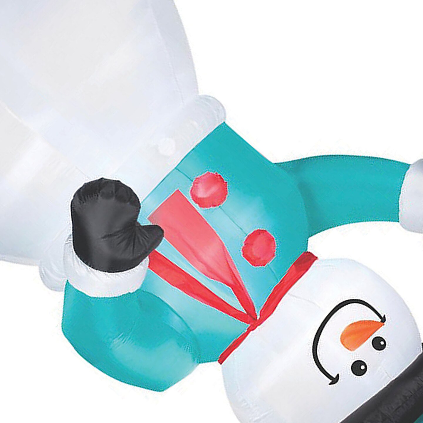 Airblown Snowman W Candy Cane