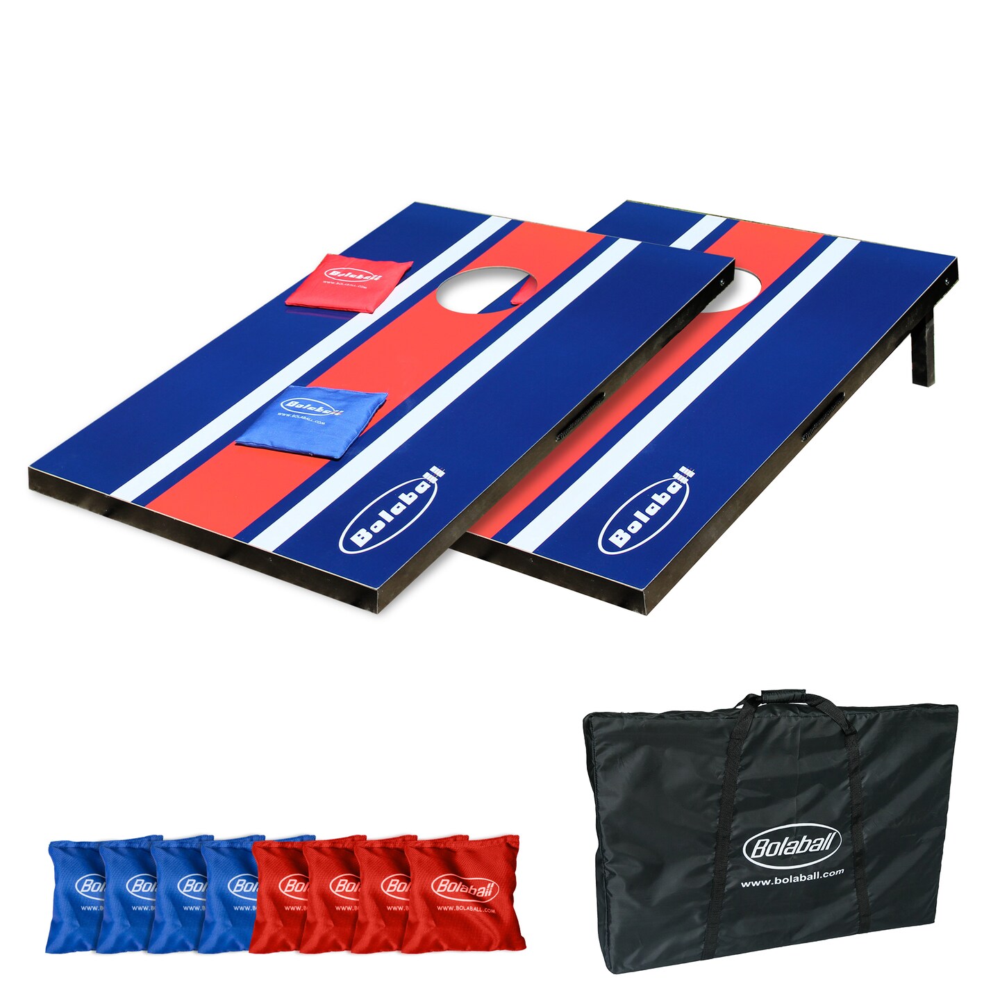 Bolaball: Wooden Bean Bag Toss Game Set