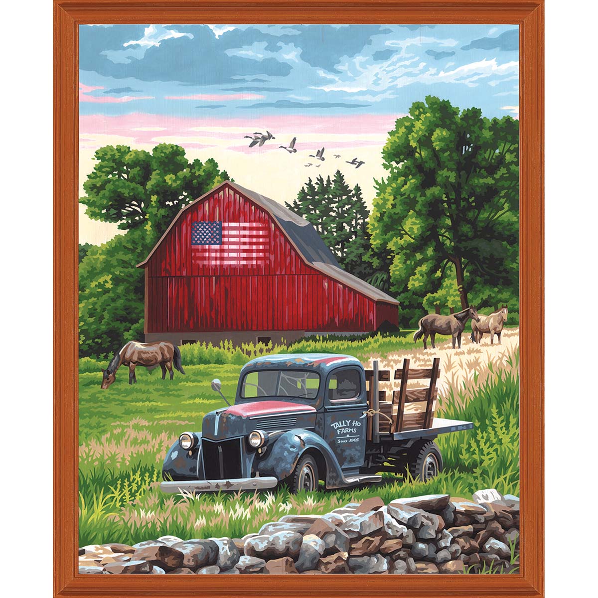 Paintworks  Summer Farm Paint by Number Kit