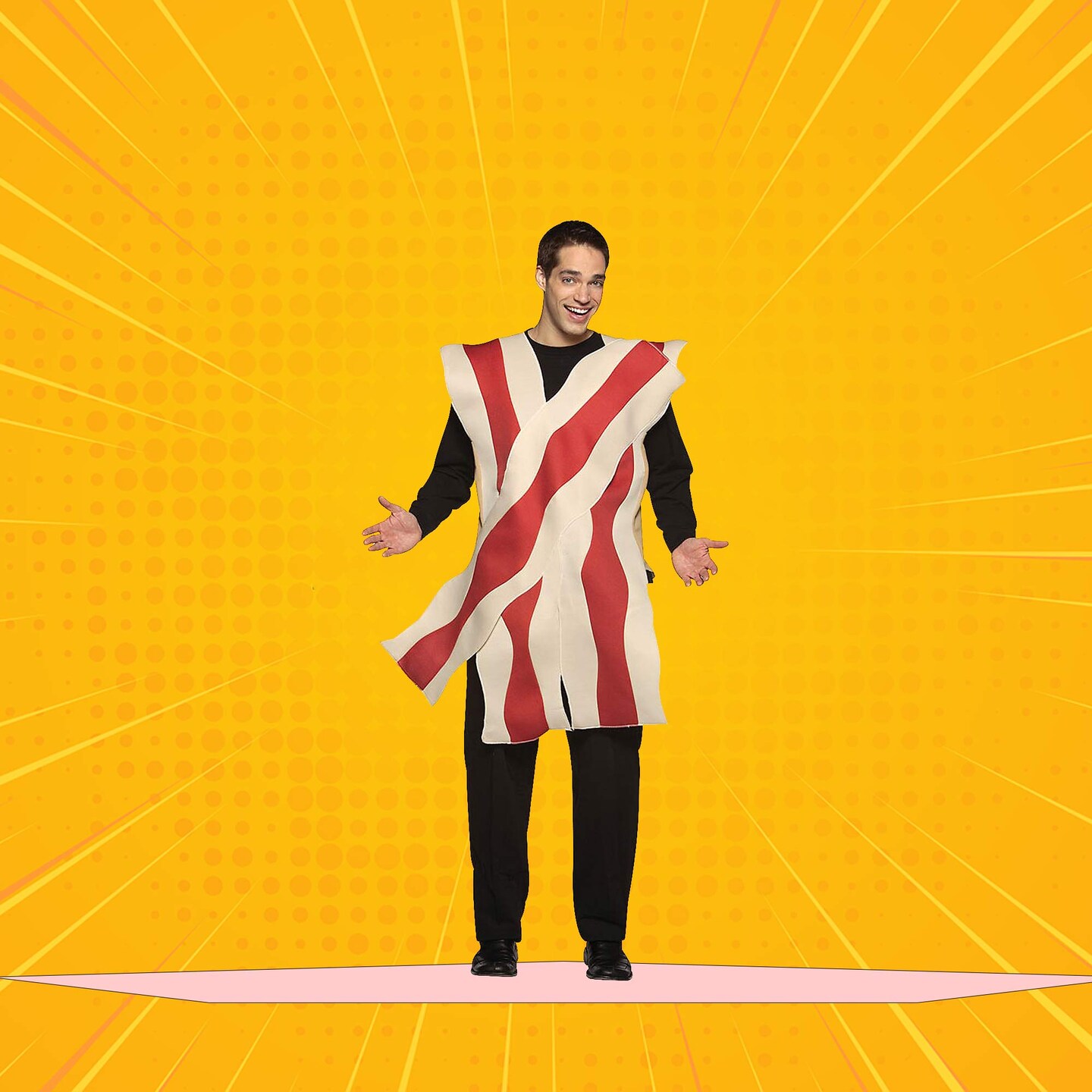 Bacon Egg Couples Costume Set Funny Food Tunics For Halloween