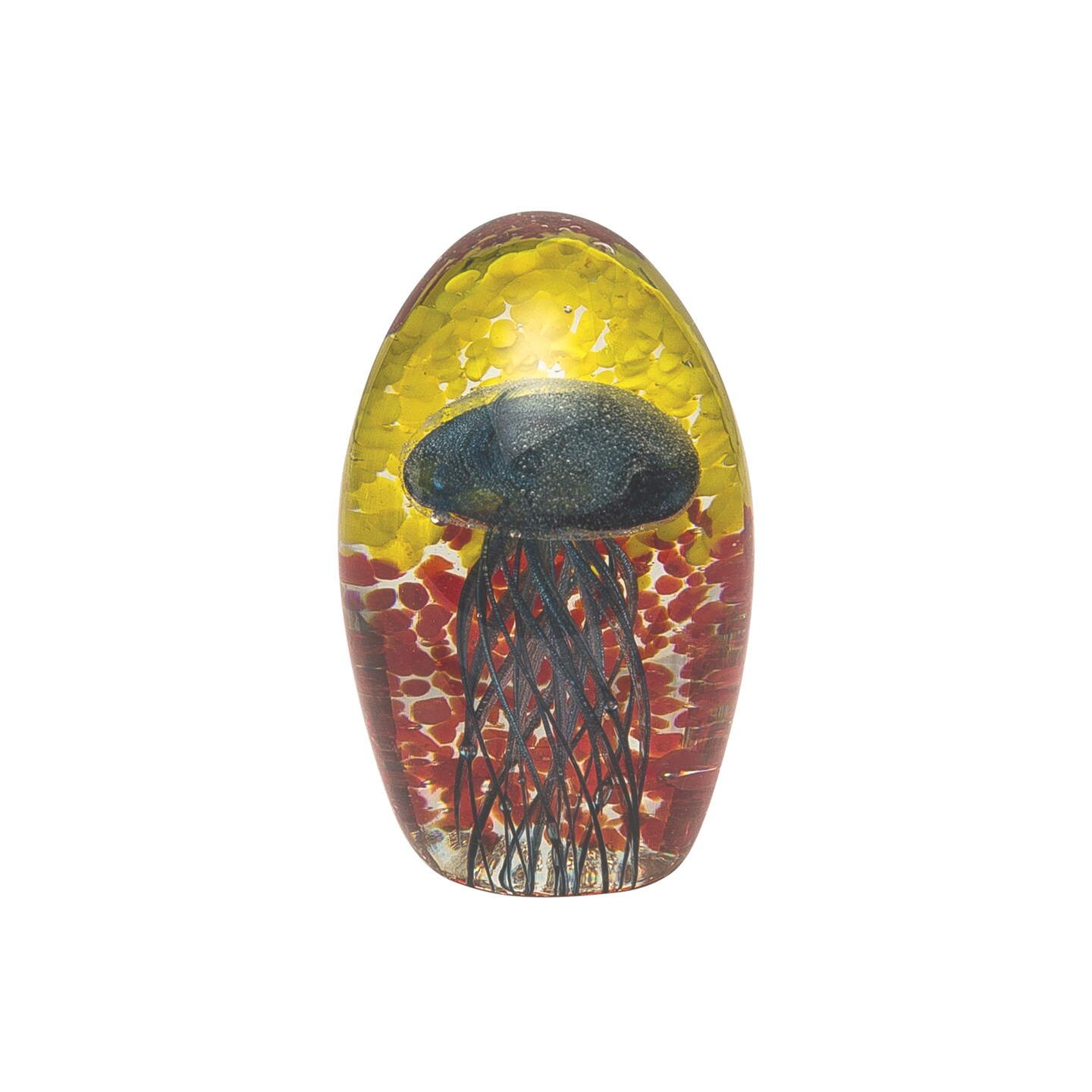 Jellyfish Glass Figurine
