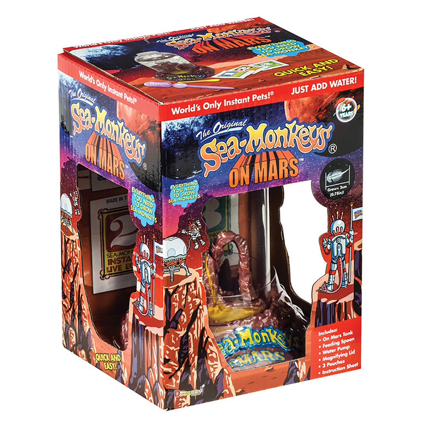 The Original Sea-Monkeys ON MARS Kit - Everything You Need to Hatch Sea Monkeys!