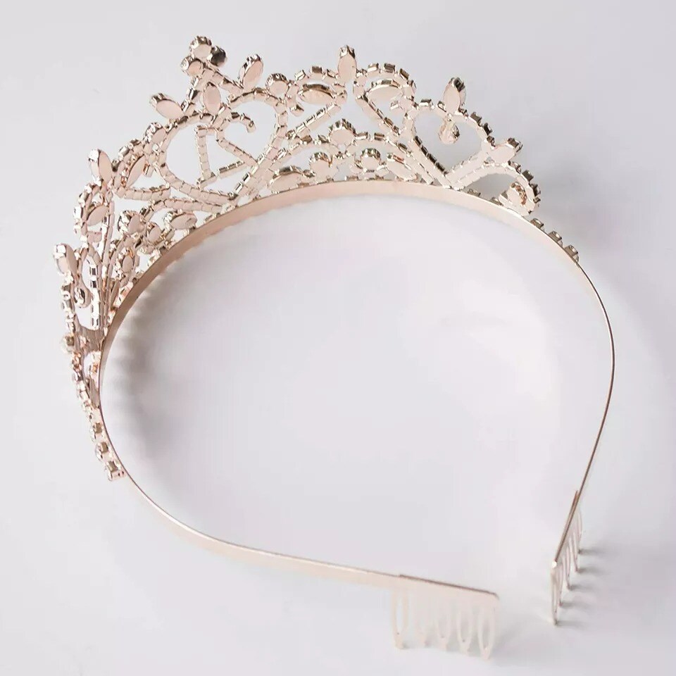 Ella Celebration 21 Tiara 21st Birthday Party, Party Accessories - Rose Gold