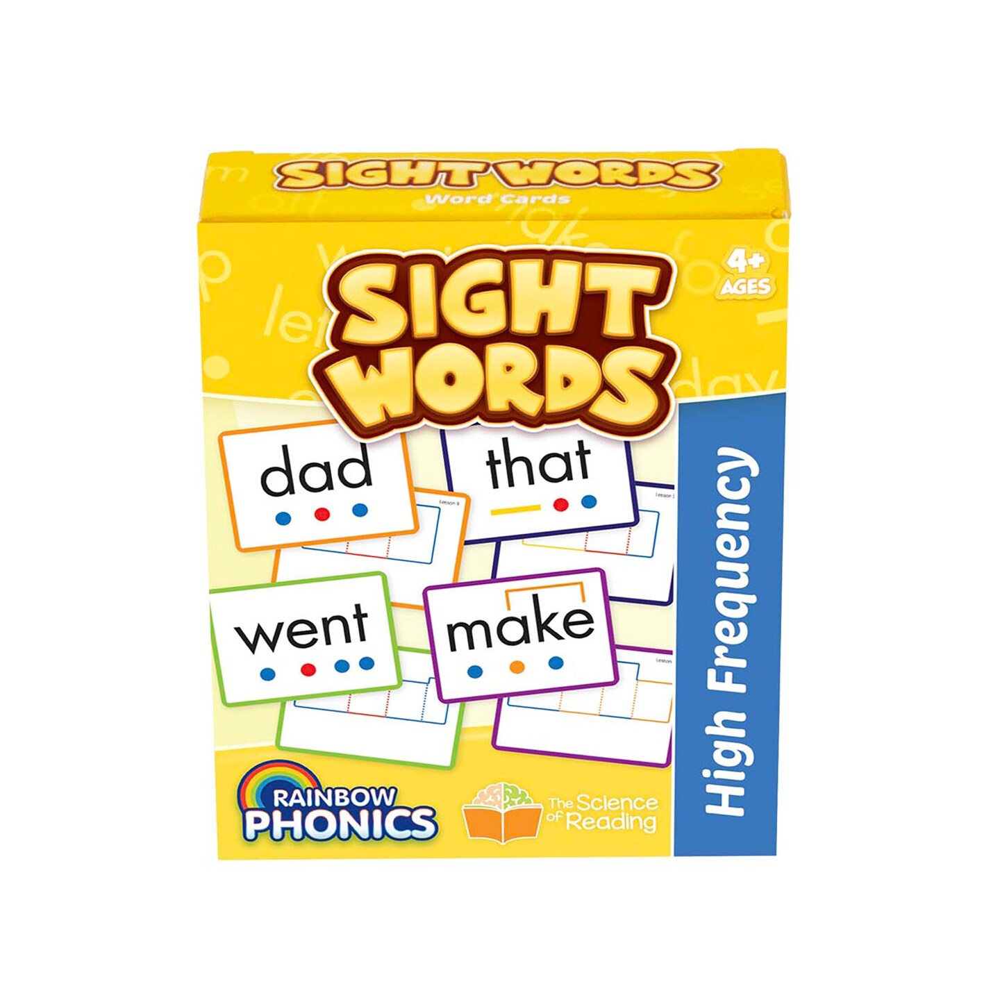 Rainbow Phonics: Sight Words 52 Flash Cards