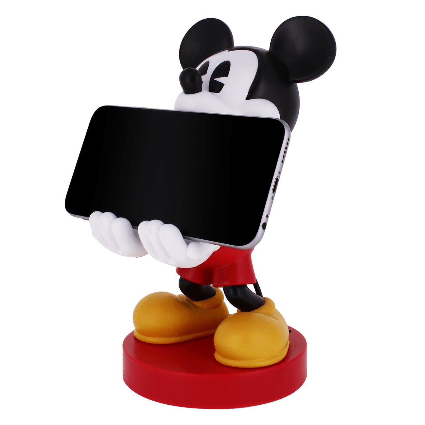 Cable Guys: Disney Mickey Mouse Phone Stand &#x26; Controller Holder - Officially Licenced  Figure - Exquisite Gaming