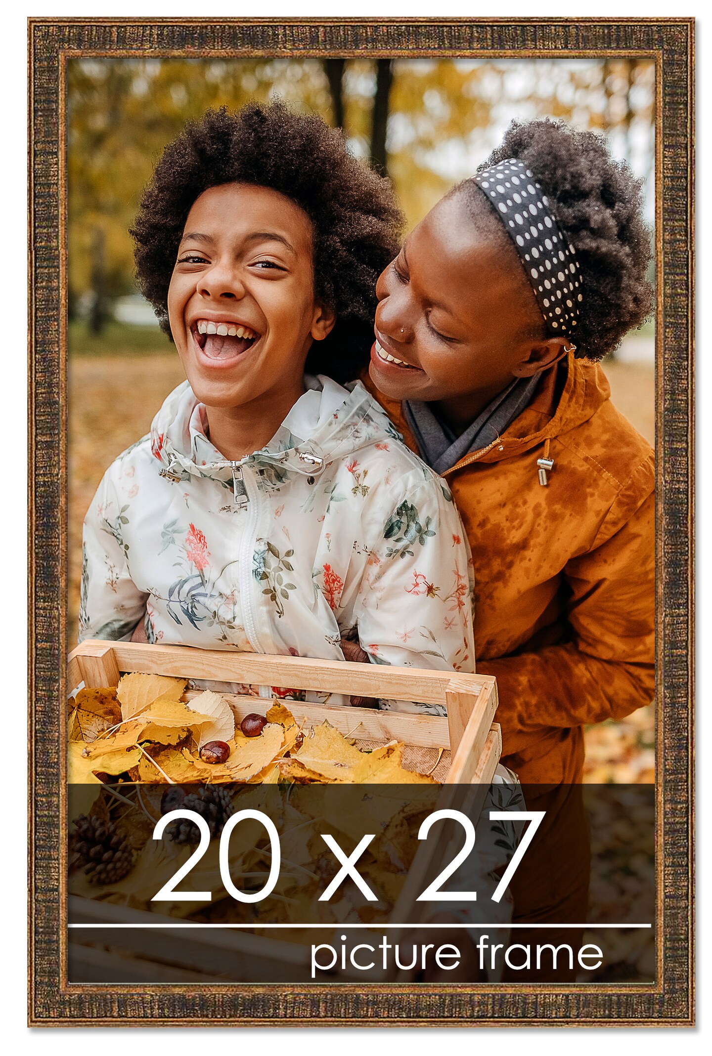20x27 Textured Picture Frame with UV-Resistant Acrylic & Acid Free
