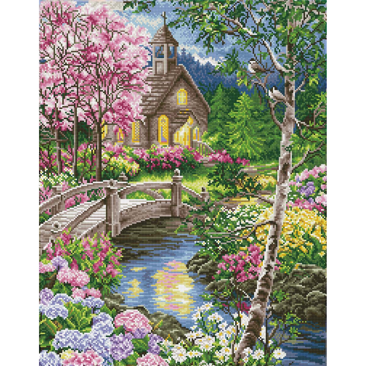 Diamond Dotz  Pathway to Worship Diamond Painting
