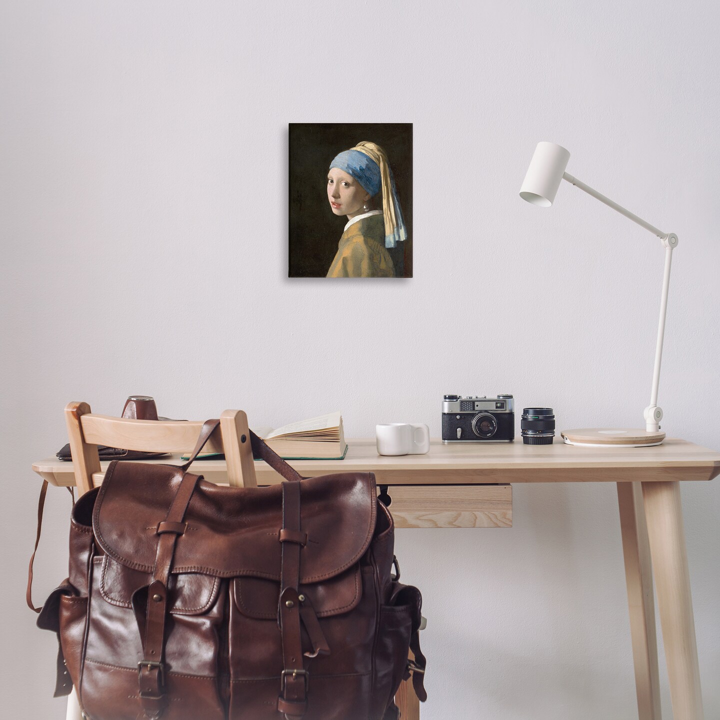 Stupell Industries Classical Vermeer Pearl Earring Canvas Wall Art Design by one1000paintings