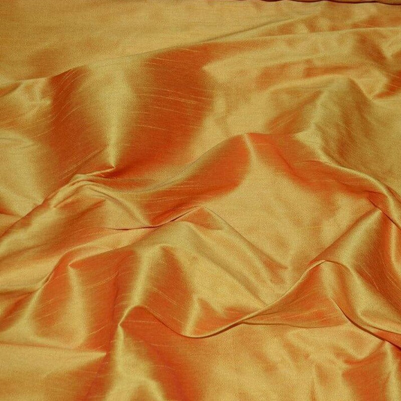 Polyester Silk Fabric Faux Silk Dupioni Fabric