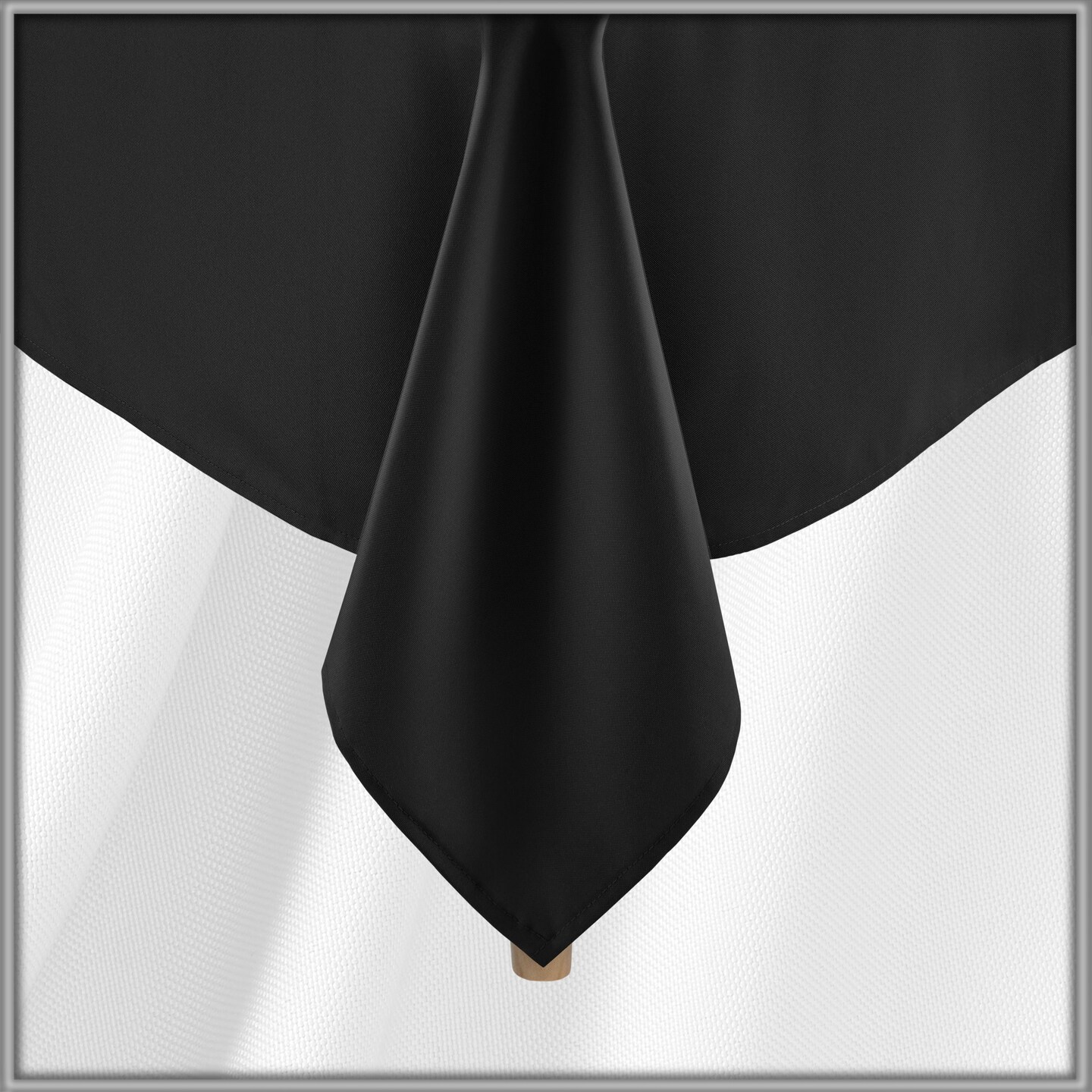 Lann's Linens Rectangular Tablecloths, Washable Polyester Fabric Table Cloths for Dining Tables, Parties, Restaurants, Weddings