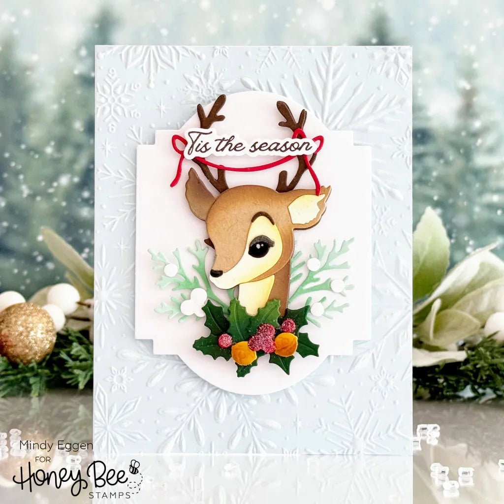 Lovely Layers: Vintage Reindeer - Honey Cuts - Stand-Alone Dies