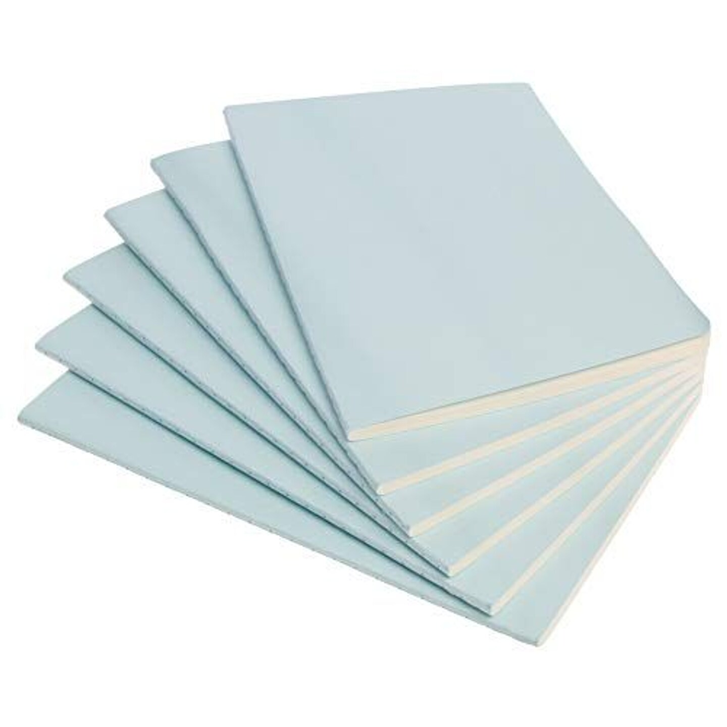 Simply Genius A5 Dotted Notebooks for Work, Travel, Business, College &#x26; More - Softcover Journals for Writing - Grid Notebook for Men &#x26; Women - Size 8.2&#x22; x 5.5&#x22; - 92 pages (LightBlue, 6 pack)
