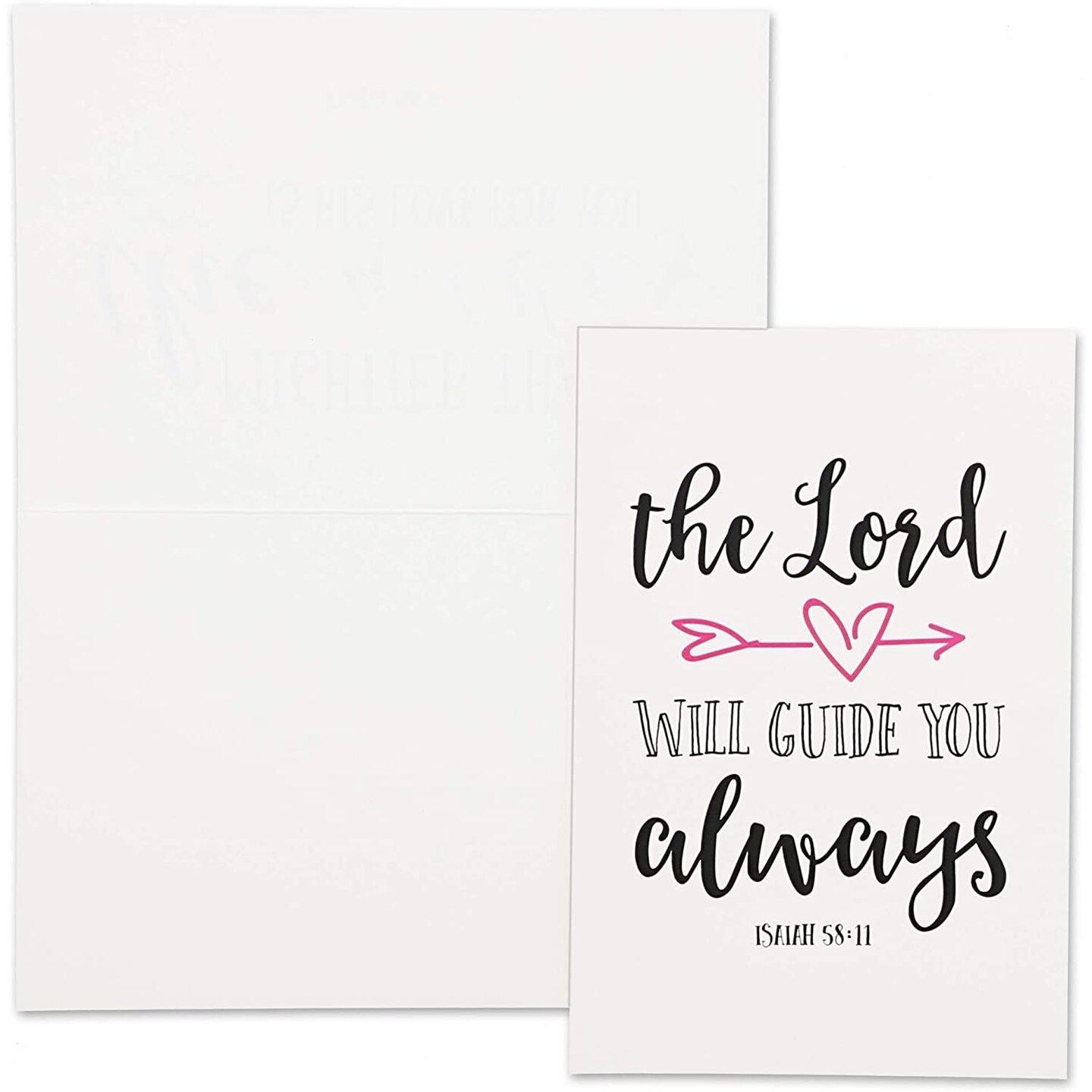 Best Paper Greetings 48 Pack Christian Greeting Cards with Envelopes, Inspirational Note Card with Scripture Bible Verses for Encouragement, Motivation, Confirmation Bulk (4x6 In)