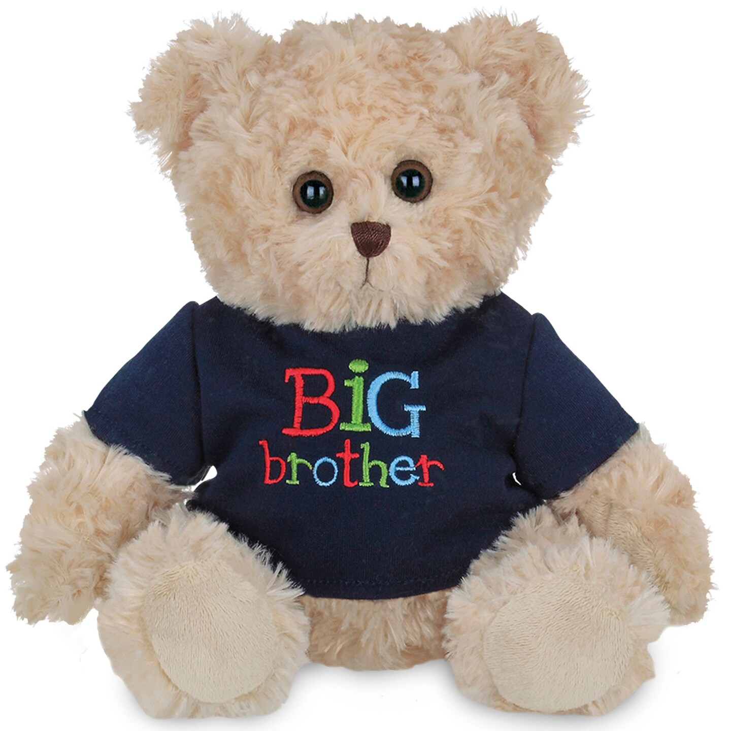 Bearington Big Buddy Teddy Bear, 12 Inch Big Brother Stuffed Animal