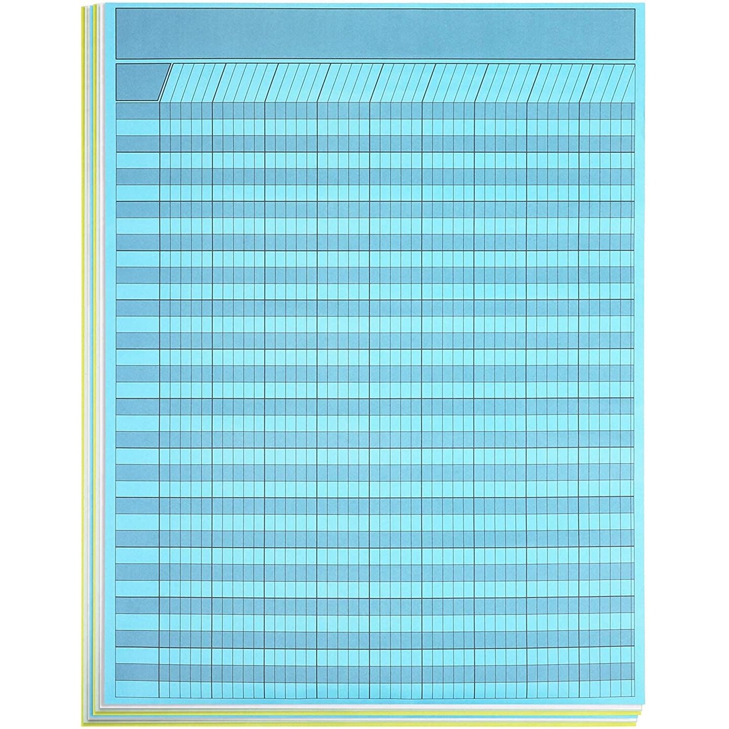 Vertical Incentive Chart for Classroom, Kids Rewards for Chores (17 x 22, 16 Sheets)