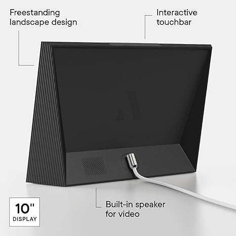 Digital Picture Frame - 10.1" HD Mat Display | Wirecutter's Best Digital Frame for Gifting - Send Photos Directly from Your Phone from Anywhere | Quick & Easy Setup Over WiFi - Free App | Black