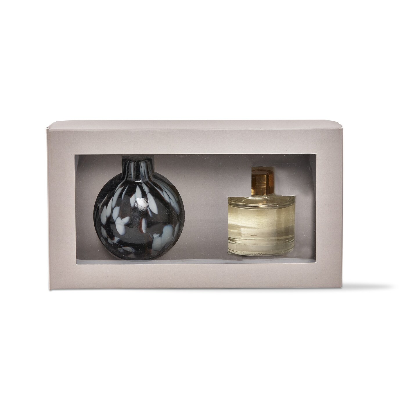 Wood Sage & Bergamot Reed Diffuser - Aromatherapy Home Fragrance, Brown Glass, 4x11x6 inches, Long-Lasting Scent