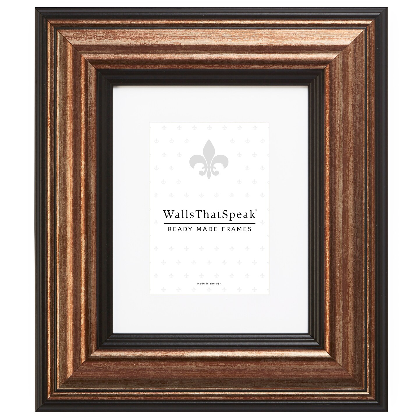 24x36 Matted Picture Frame, Sonora 3 Inch MDF Moulding, Wall Display Frame for Art, Posters, or Photos by wallsthatspeak