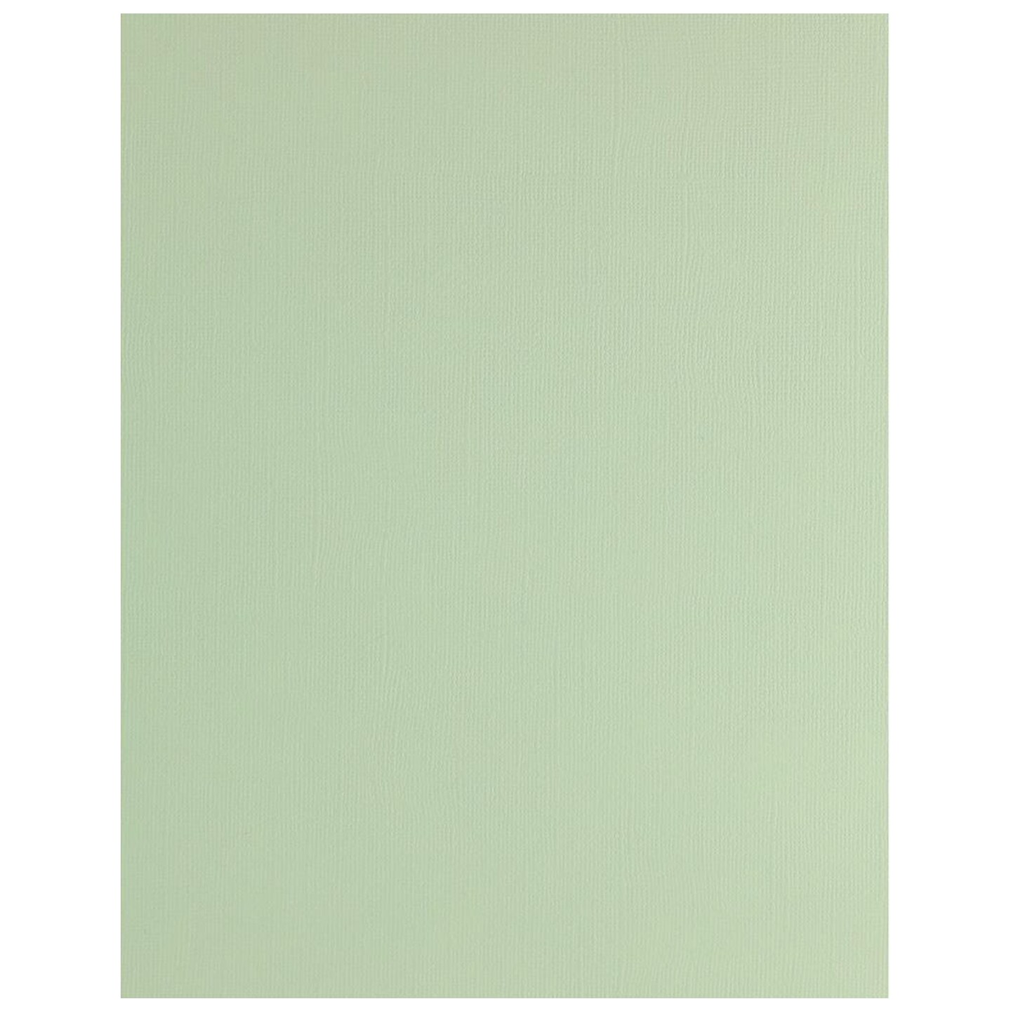 PA Paper Accents Textured Cardstock 8.5" x 11" Irish Mint, 73lb colored cardstock paper for card making, scrapbooking, printing, quilling and crafts, 25 piece pack