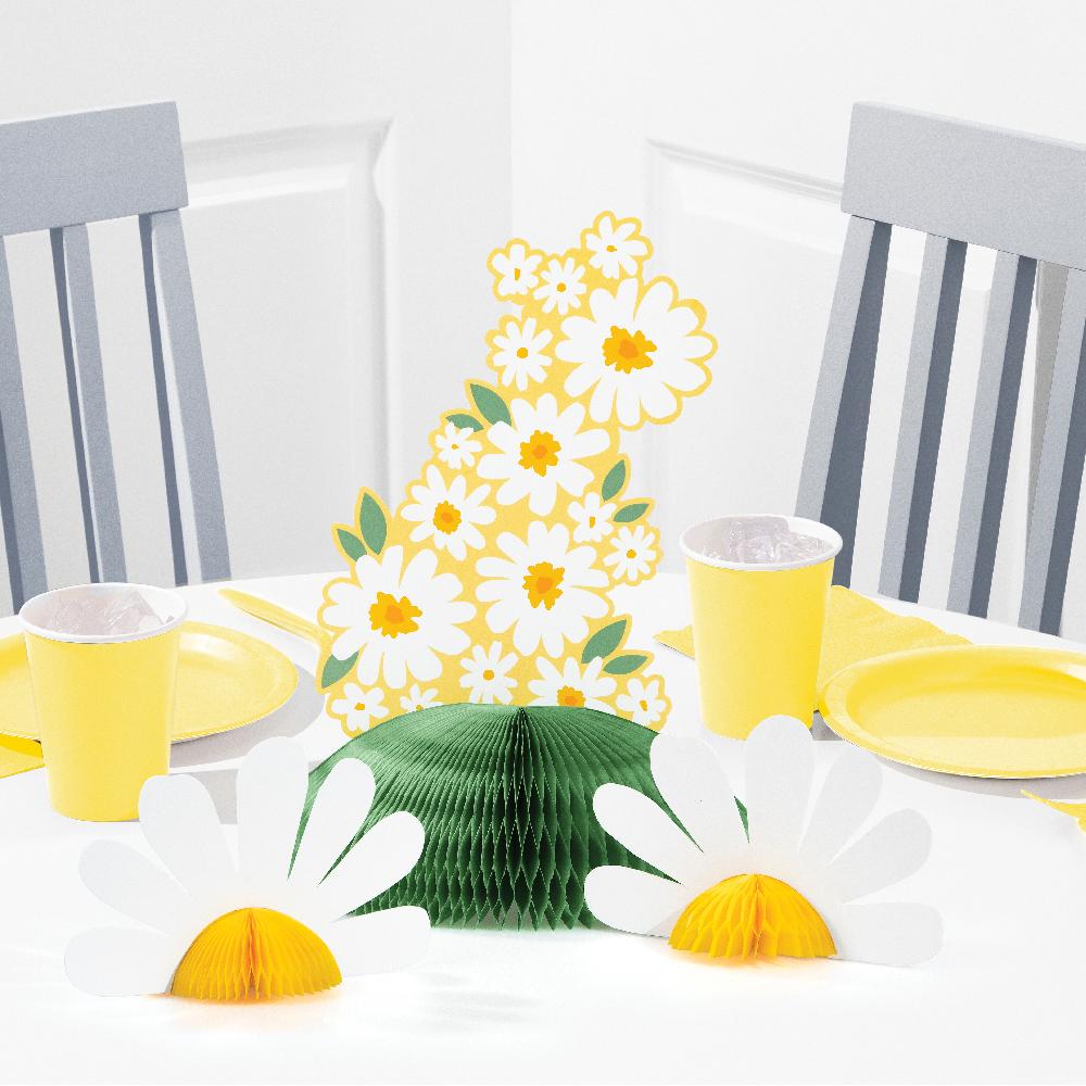Sweet Daisy Honeycomb Centerpiece
