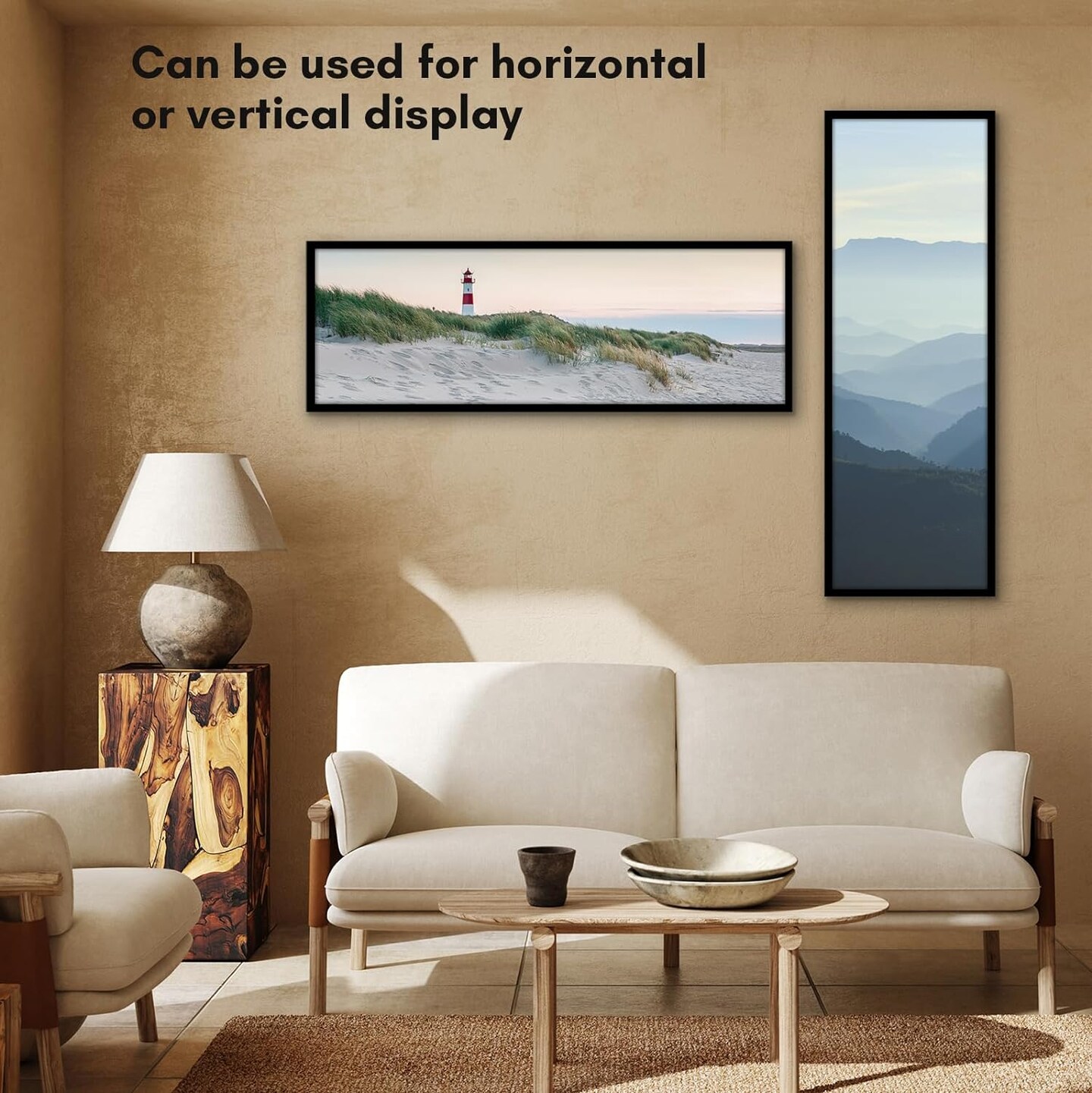 12x36 Picture Frame with Polished Plexiglass