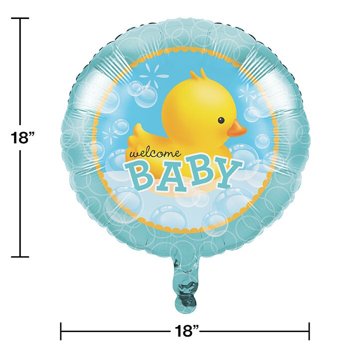 Bubble Bath Metallic Balloon 18&#x22;