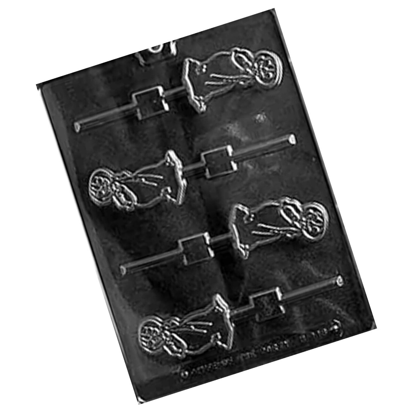Pumpkin Head Ghost Lolly Chocolate Mold