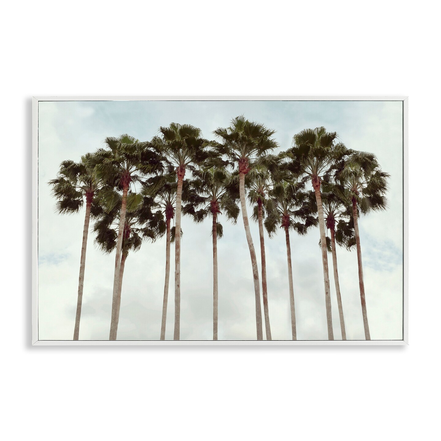 Stupell Industries Surfs Up Beach Palms Framed Giclee, design by Natalie Carpentieri