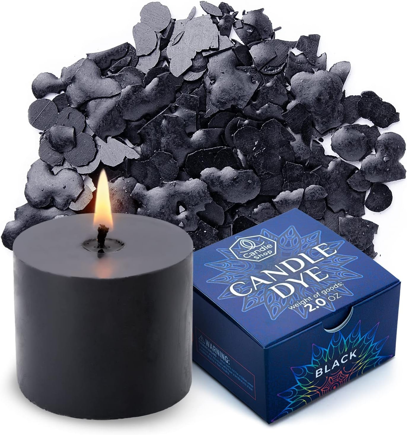 Candle Dyes for Soy Candle Making - Wax &#x421;olor Dye Color Chips for Soy Wax - 16 Popular Colors Wax Dye Flakes