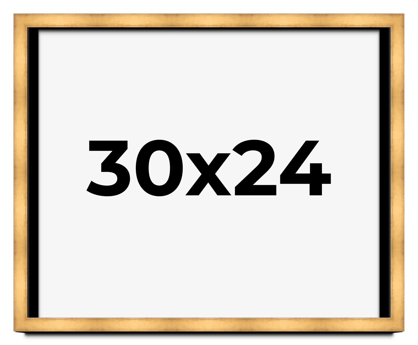 24x30 Shadow Box 1.5&#x22; Depth Picture Frame with UV-Resistant Acrylic &#x26; Acid Free Backing, Available in 5 Finishes - Black, Brown, Gold, Silver, White
