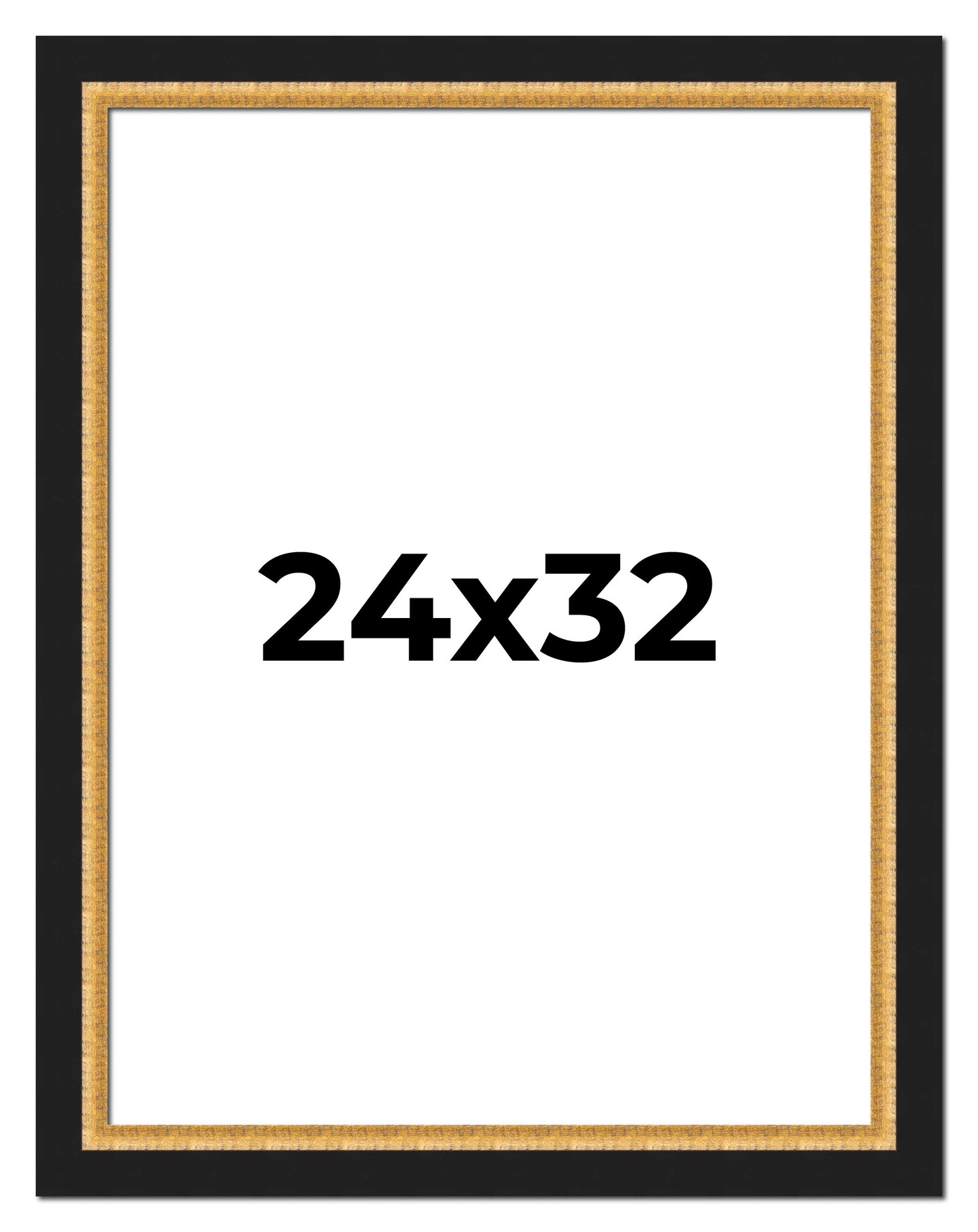 Embellished Brown Picture Frame - UV Acrylic, Foam Board Backing, Hanging Hardware