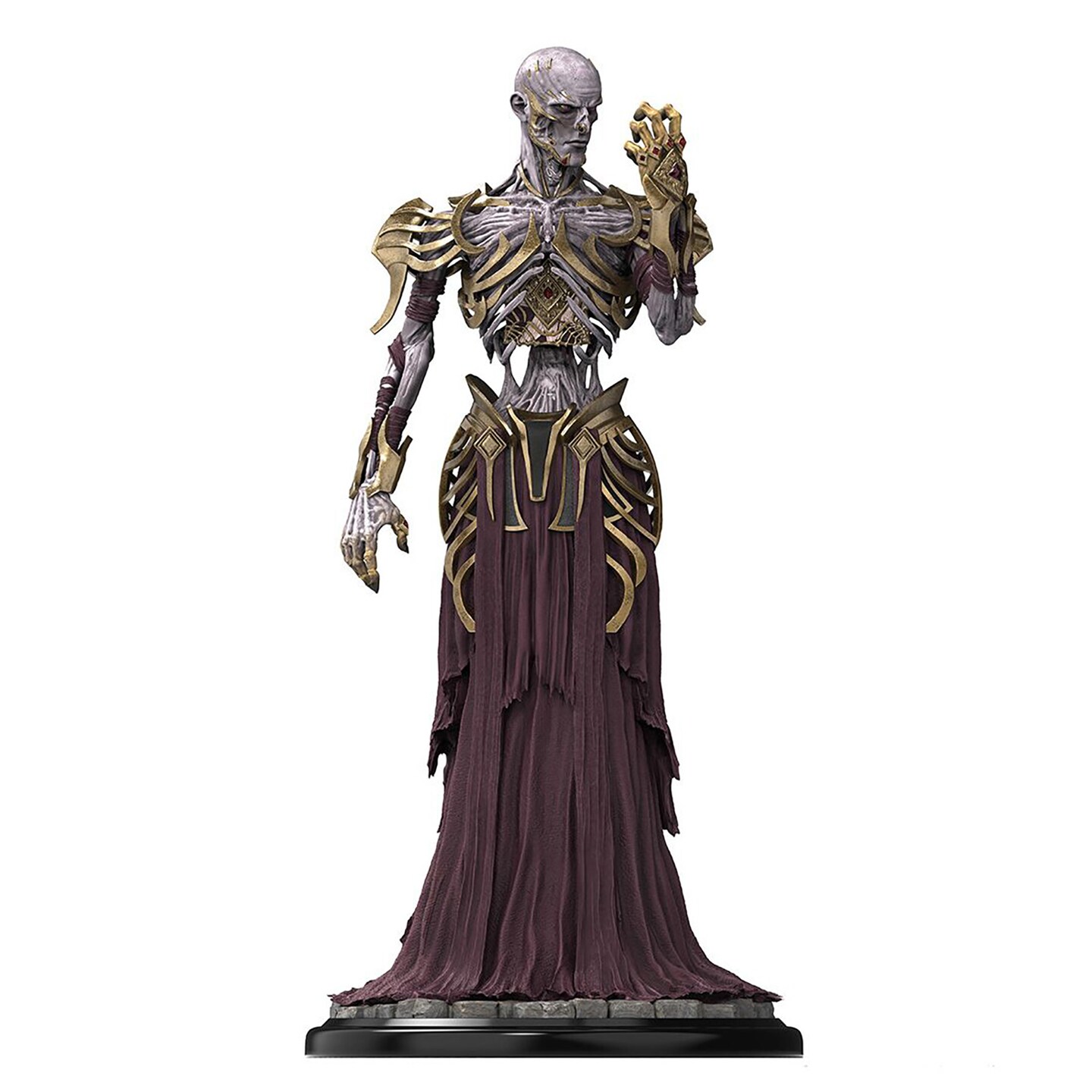 D&#x26;D: Vecna Premium Statue - 12&#x22; Tall Pre-Painted Figure, Tabletop RPG Miniature, Highly Detailed, Dungeons &#x26; Dragons