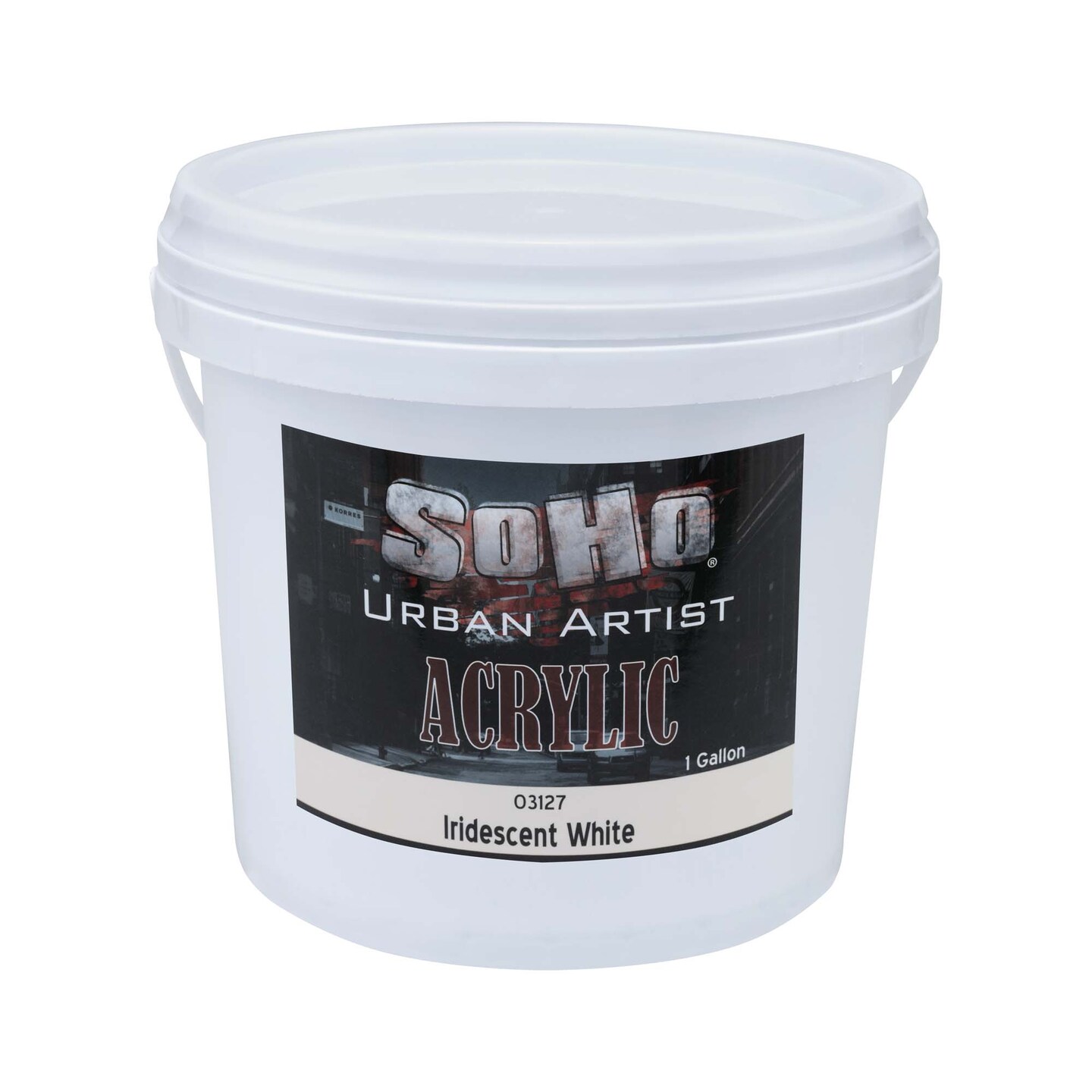 SoHo Urban Artist Heavy Body Acrylic Paint - 1 Gallon - Thick, Rich Color, Excellent Coverage, Professional Quality - Artists Acrylic Paint