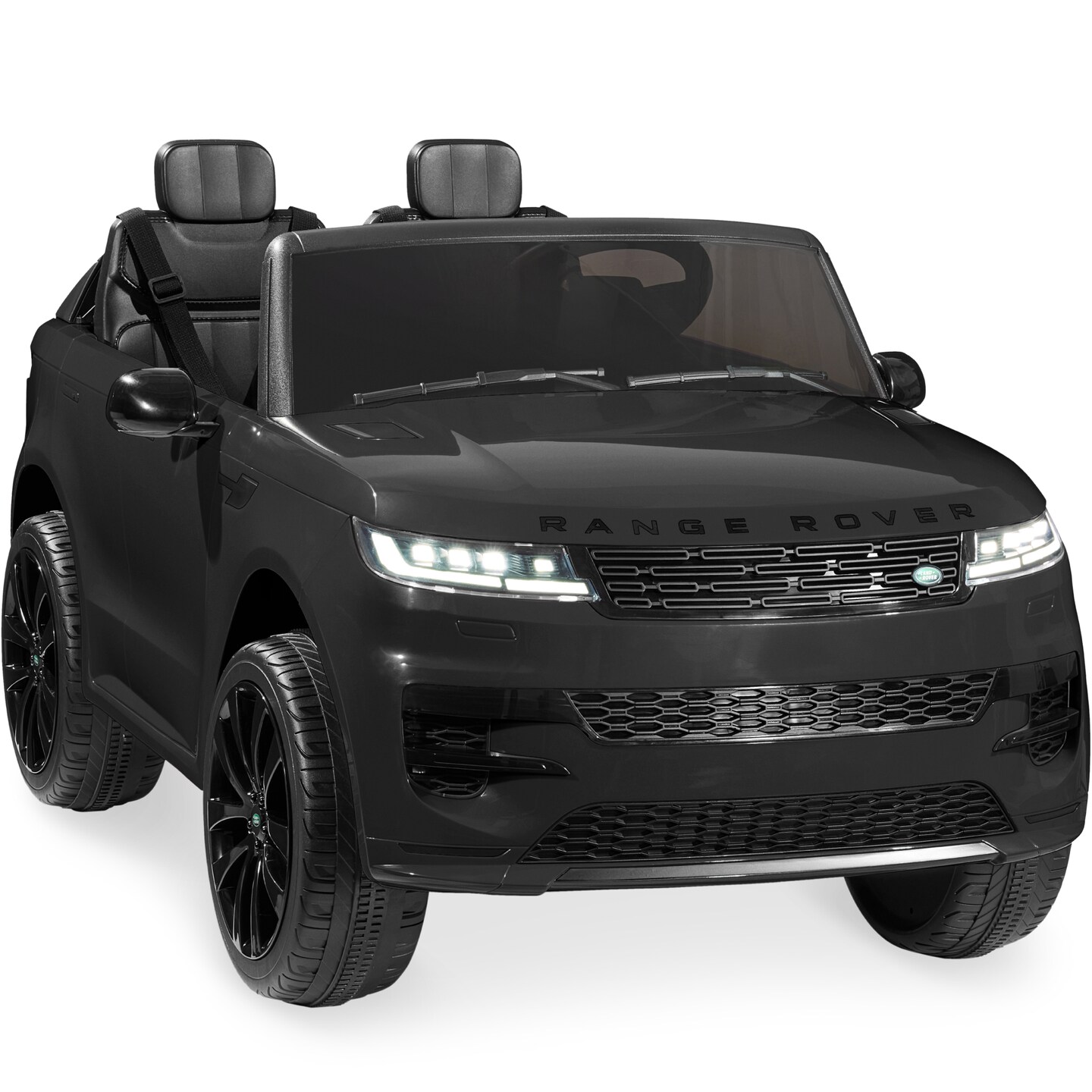 Best Choice Products Kids 24V 2-Seater Licensed Range Rover Ride-On Car ...