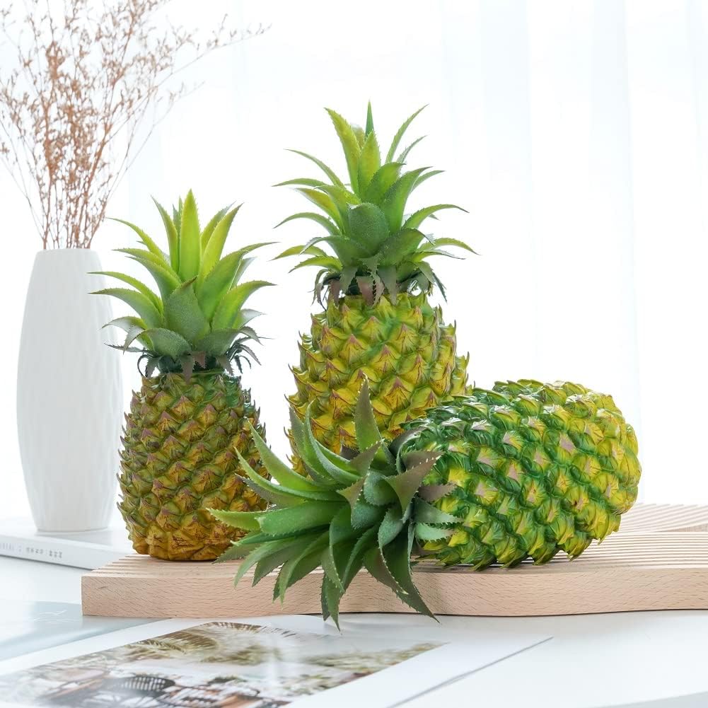 2 Pack Artificial Pineapple - Medium Green