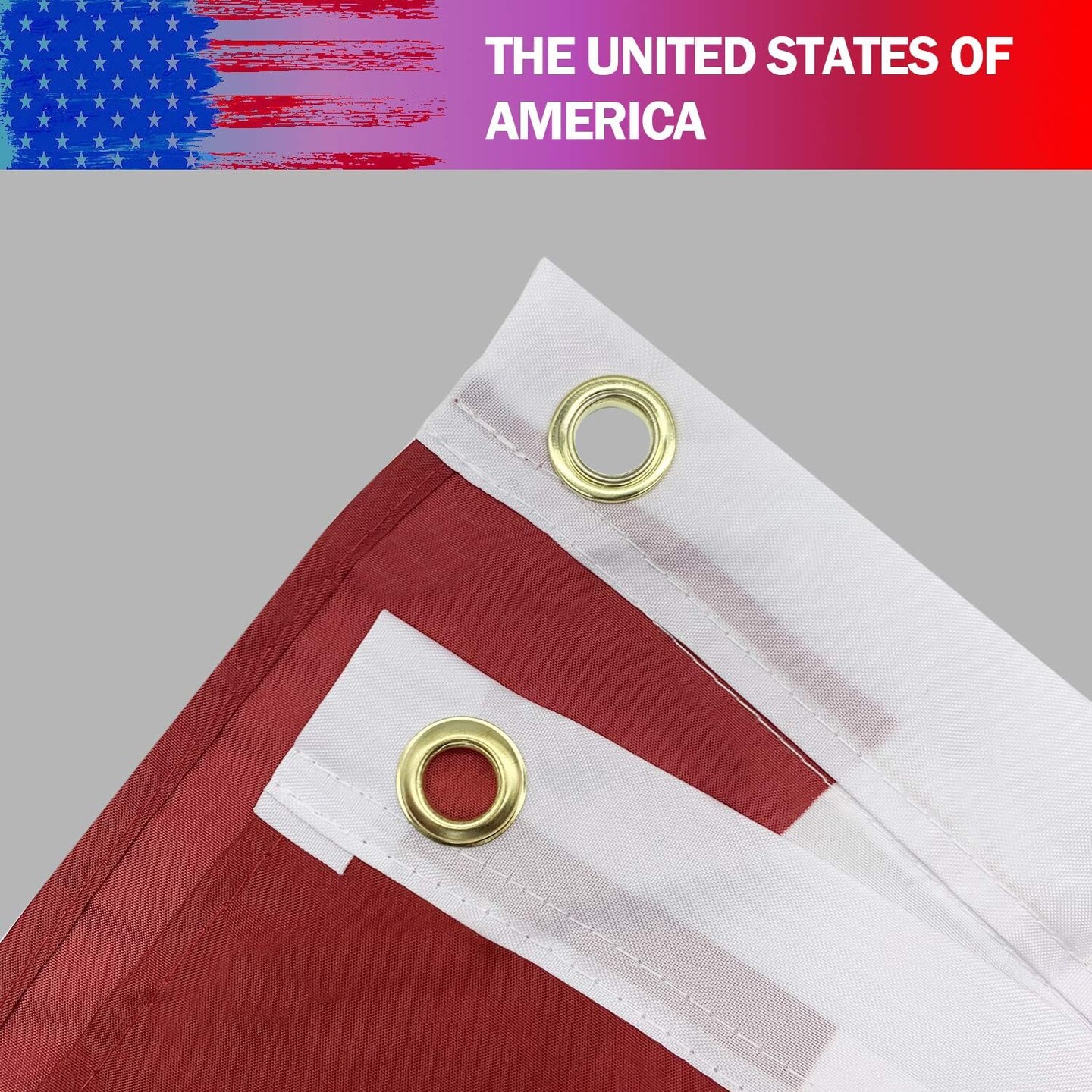 6PCS USA Patriotic Pleated Fan Flag - 3 x1.5 Ft American US Flag Bunting Banner Patriotic Bunting Flag Stars and Stripes Flag Bunting for Memorial Day The 4th of July and Labour Day (18INx35IN)