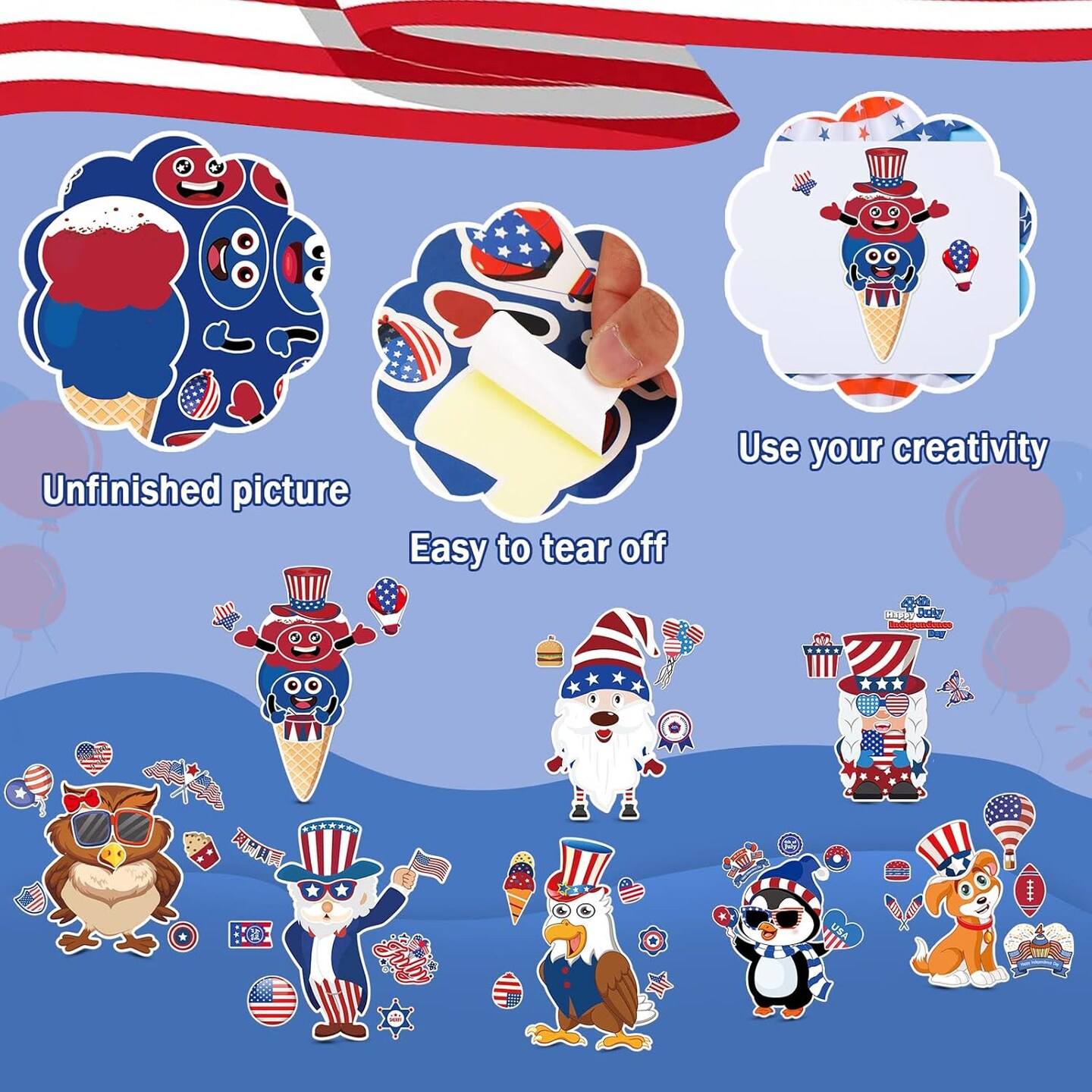 4th of July Crafts for Kids