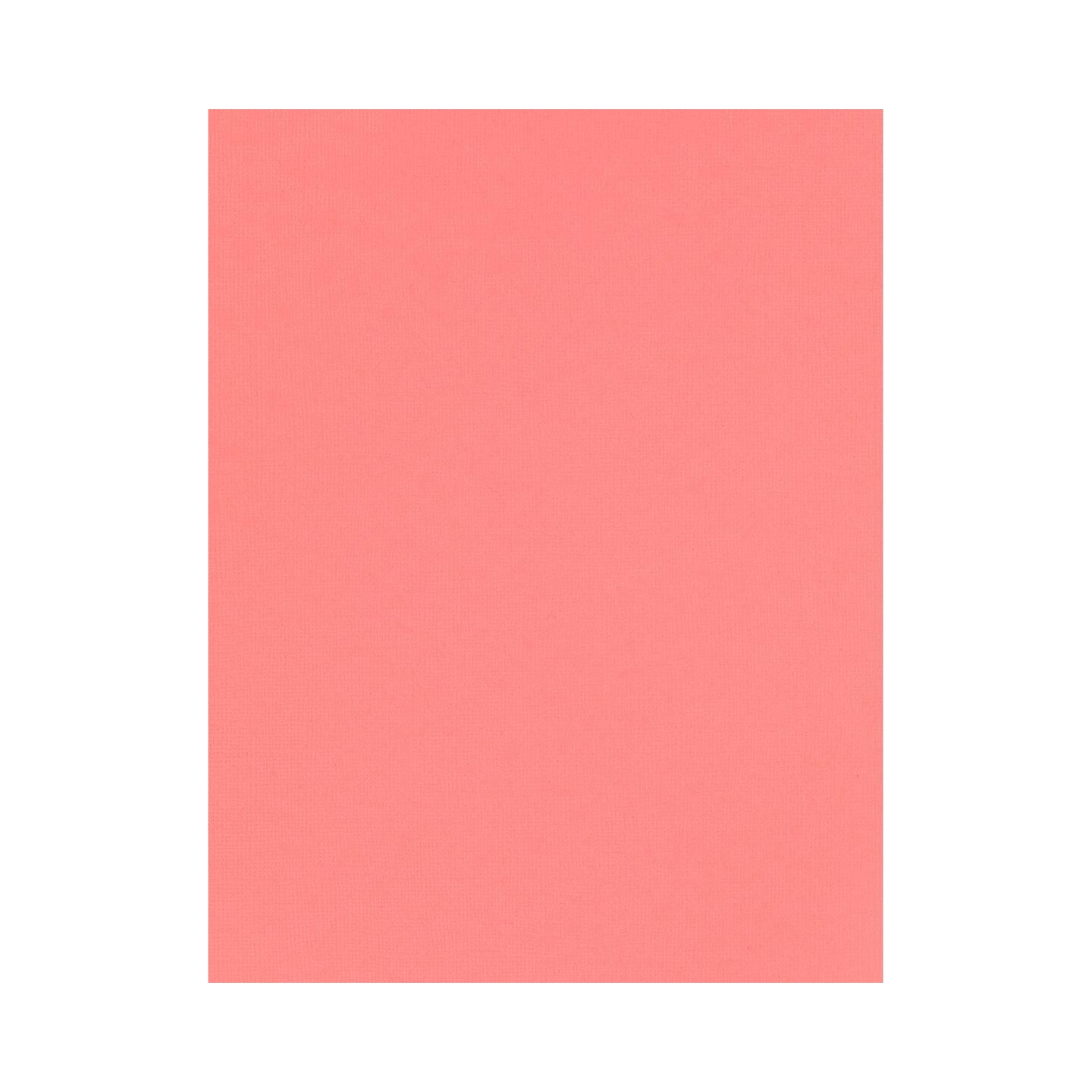 PA Paper Accents Textured Cardstock 8.5&#x22; x 11&#x22; Satin Rose, 73lb colored cardstock paper for card making, scrapbooking, printing, quilling and crafts, 1000 piece box