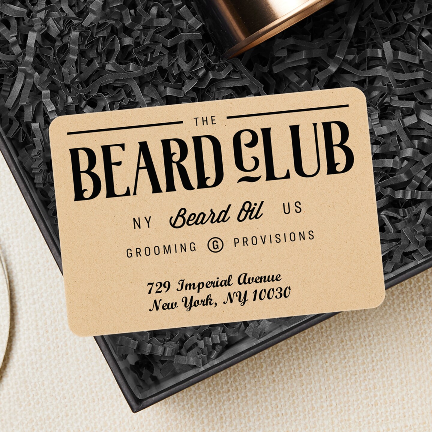 Avery Kraft Brown Postcards, 3-1/2" x 5" Rectangle Rounded Corners