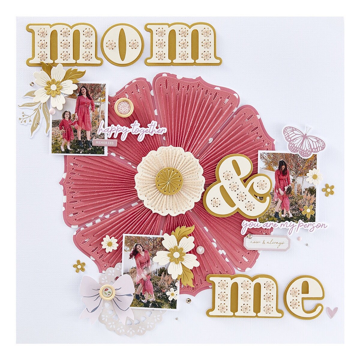 Spellbinders BetterPress Press Plate & Die Set-Friends Sentiments