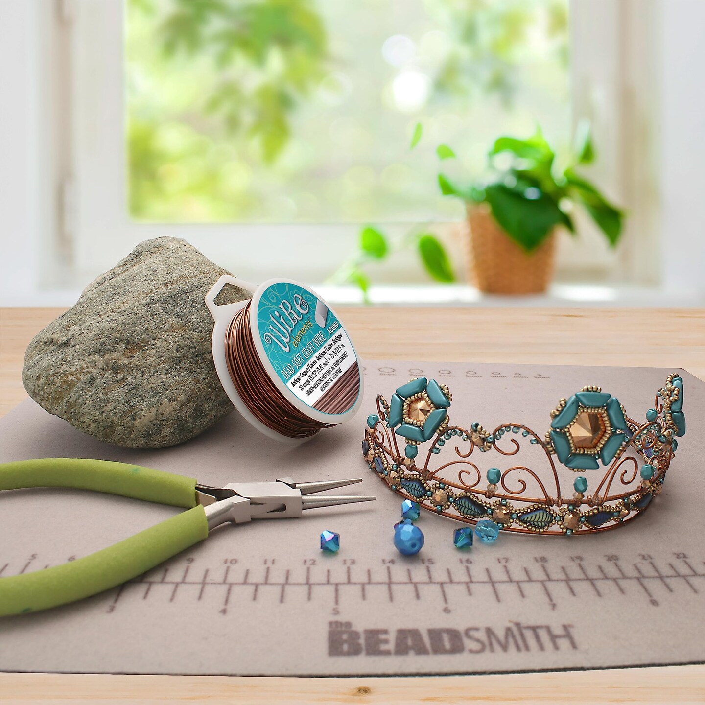 The Beadsmith Wire Elements Craft Wire – Tarnish Resistant, Soft Temper, Round