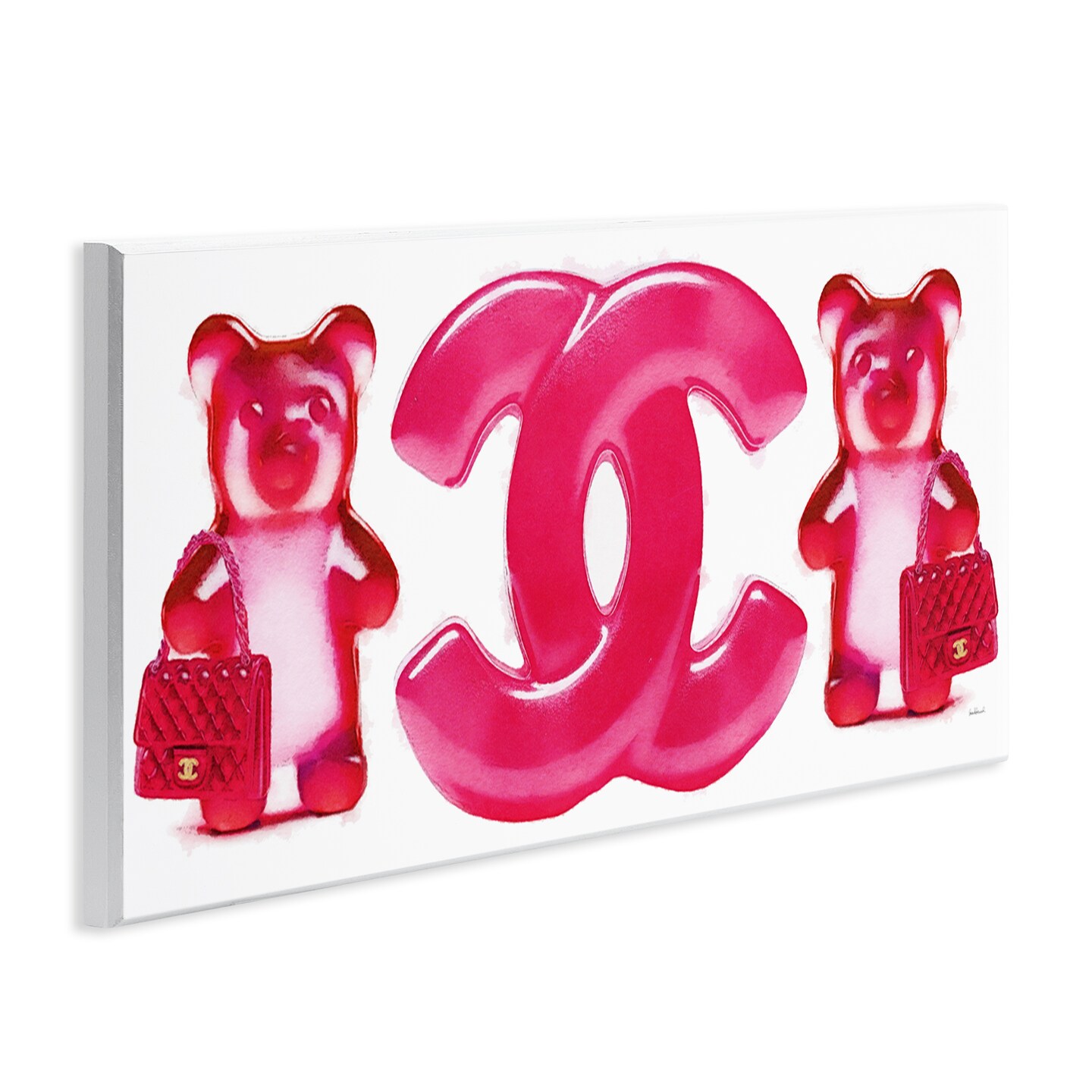 Stupell Industries Fashion Brand Bears Wall Plaque Art Design by Amanda Greenwood