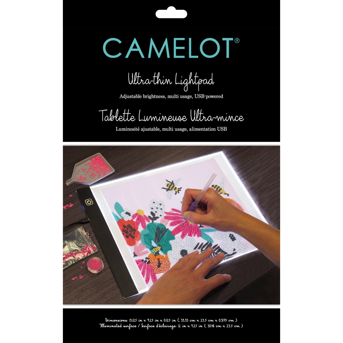 Camelot Dots LED Light Pad 12&#x22;X9.25&#x22;-LED Light Pad
