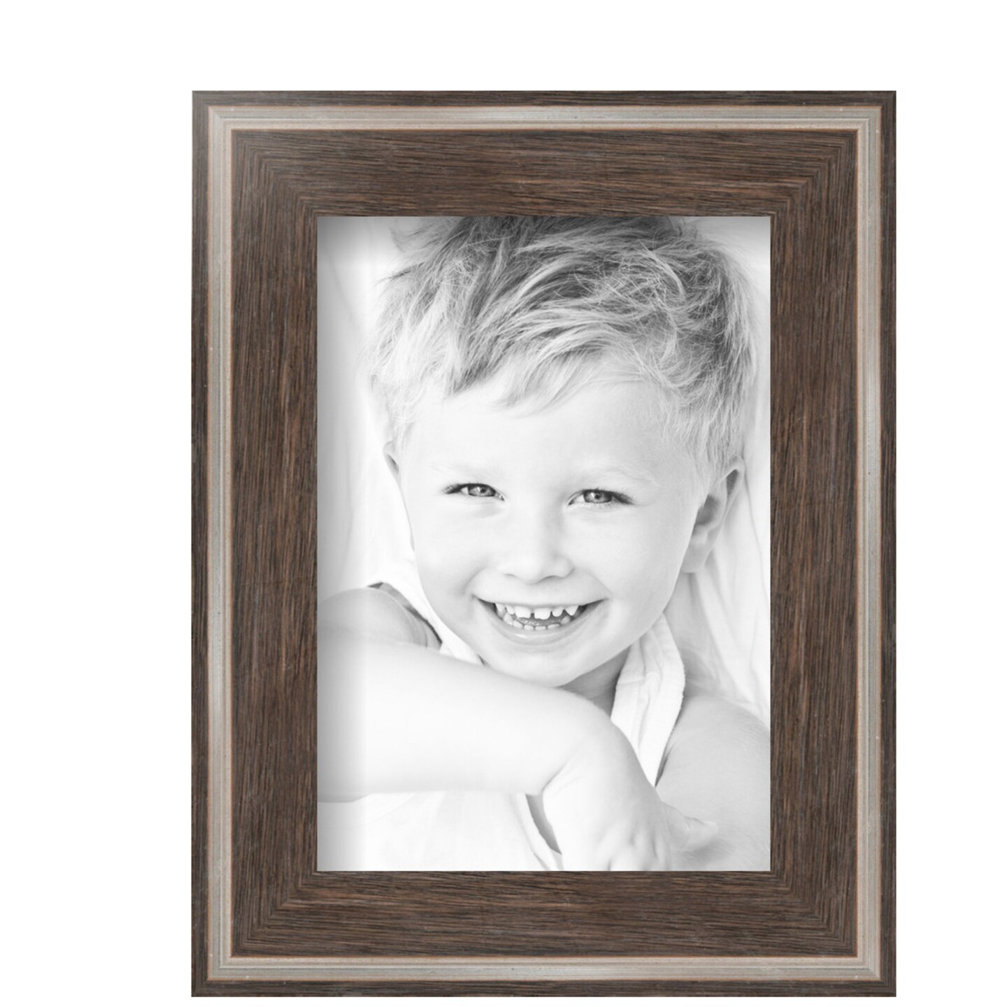 ArtToFrames 5x7 Inch Picture Frame, This 1.25 Inch Custom Wood Poster Frame is Available in Multiple Colors, Great for Your Art or Photos - Comes with Regular Glass and Corrugated Backing (A74AJ)