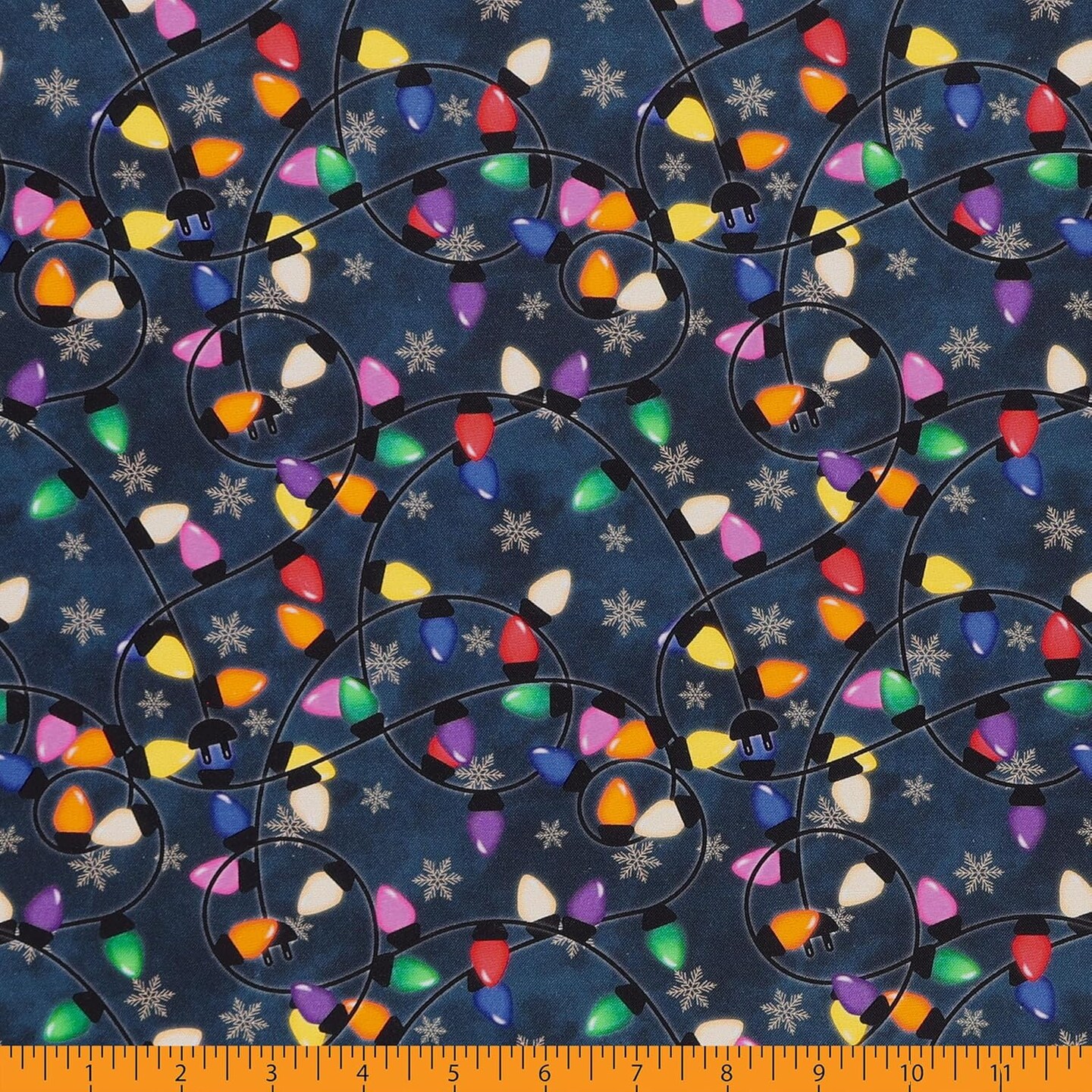 Mook Fabrics Christmas Deck The Halls Cotton Fabric [45in. Wide] - By The Yard