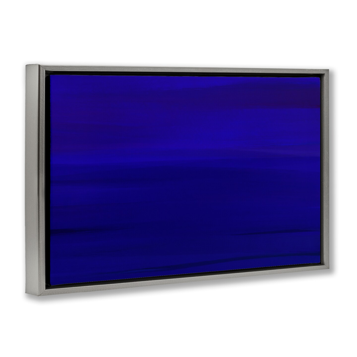 Stupell Industries Deep Blue Abstract Floating Frame, design by Atelier Posters