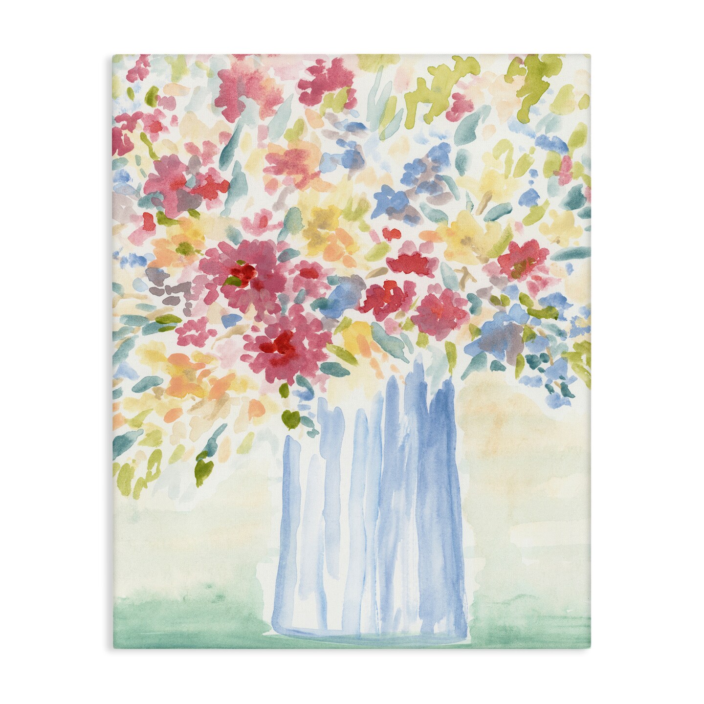 Stupell Industries Soft Blossoms Bouquet Canvas Wall Art Design by June Erica Vess