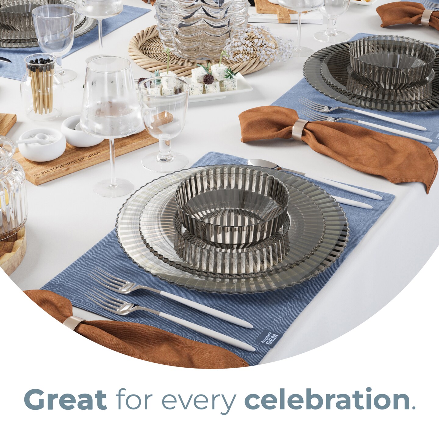 Exquisite Elegant Plastic Disposable Plates Set I 9 Inch & 11 Inch Disposable Plastic Plates | Great for Weddings Parties And Formal Occasions